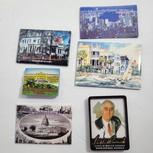 Franklin Delano Roosevelt President Magnet Lot DC Vienna Lot 6